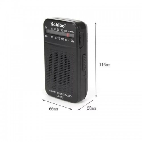 Radyo Pilli Küçük Cep Radyosu Deprem Çantası Radyosu Fm Mini Radyo Cep Tipi Taşınabilir Fm Radyo 925