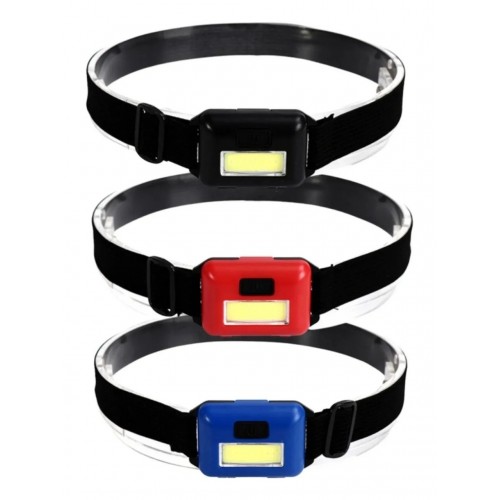 Ayarlanabilir Taşınabilir Çok Fonksiyonlu 8 LED Mini 3 Modlu Kafa Feneri  Acil Durum Kafa Lambası Deprem Çantası İçin