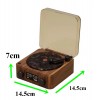 Mini Pikap Görünümlü Nostaljik Bluetooth Hoparlör - Gece Lambası BT-SD-AUX + Dalga Sesi Modu
