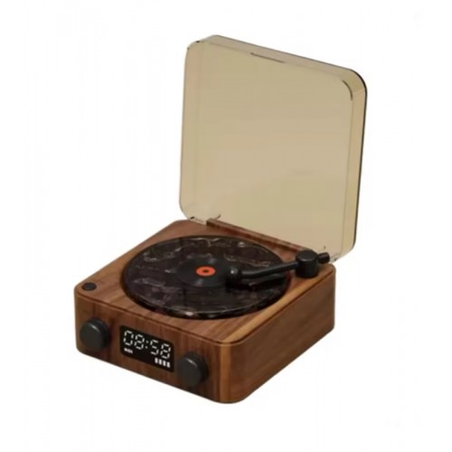 Mini Pikap Görünümlü Nostaljik Bluetooth Hoparlör - Gece Lambası BT-SD-AUX + Dalga Sesi Modu