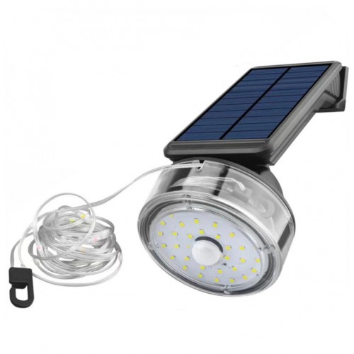 YD-2333 Güneş Enerjili 8 Metre RGB Peri Led + Hareket Sensörlü Solar Lamba 2in1 Bahçe-Balkon Ledi