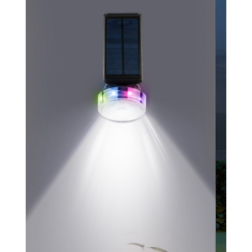 YD-2333 Güneş Enerjili 8 Metre RGB Peri Led + Hareket Sensörlü Solar Lamba 2in1 Bahçe-Balkon Ledi