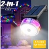 YD-2333 Güneş Enerjili 8 Metre RGB Peri Led + Hareket Sensörlü Solar Lamba 2in1 Bahçe-Balkon Ledi