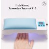 24 Led 72 Watt Profesyonel Oje Kurutucu - Manikür Pedikür ve Oje İşlemleri için Yastıklı tasarım