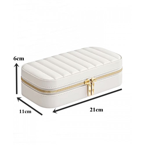 MK-34 Gold Detaylı Lüks Premium Seri Takı Organizeri Lüks Mücevher Takı Kutusu