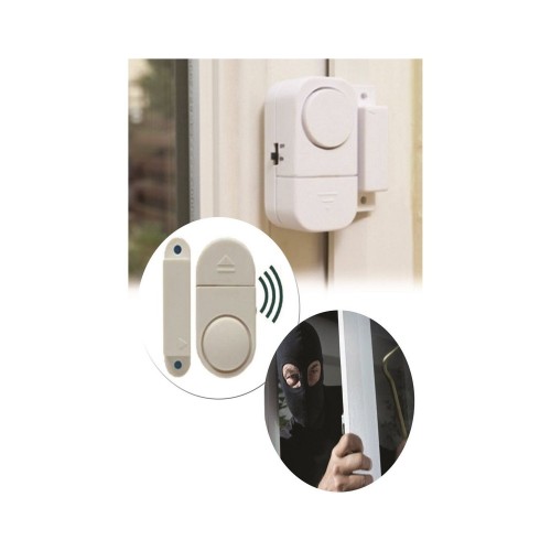 1 adet 90 dB Kablosuz Alarm Sistemi Kapı Pencere Alarmı Ev Güvenlik Cihazı