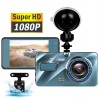 2E Pro 1080p FULL HD 4'' Ips Ekran Ön-Arka 2 Kameralı Araç Kamerası - Araç içi Kamera