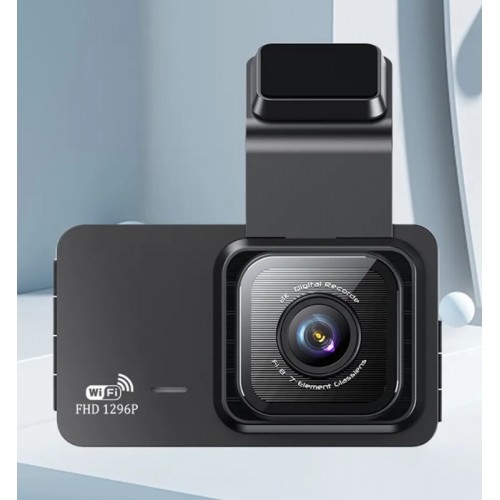 Y11 Pro 1296p Süper HD 3inç Araç içi Kamera -Ön-Arka Görüş Çift Kamera - Türkçe Menü