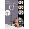 Bluetooth Kumandalı 210 cm Tripod Telefon Tutuculu Selfie Çubuğu Telefon, Kamera ve Lamba Tripodu