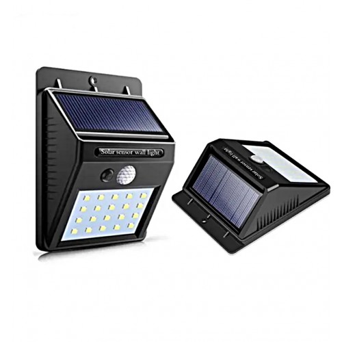 Güneş Enerjili Bahçe Lambası 20 LED Solar Lamba Bahçe Aplik Bahçe Lambası Bahçe Aydınlatma