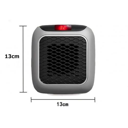 Prize Takılan 800 Watt Taşınabilir Zaman Ayarlı Otomatik Kapanma Kumandalı Mini Duvar Tipi Isıtıcı - 220VOLT KARAVAN ISITICI