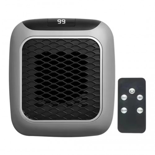 Prize Takılan 800 Watt Taşınabilir Zaman Ayarlı Otomatik Kapanma Kumandalı Mini Duvar Tipi Isıtıcı - 220VOLT KARAVAN ISITICI