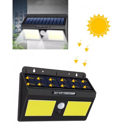 96 LED Güneş Enerjili 3 Mod 5 Metre Sensör Mesafeli Kaliteli Karanlık Sensörlü Solar Sokak Lambası code:2520
