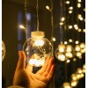 Dekoratif Top Ledli Saçaklı Led Işık – 8 Animasyonlu Eklenebilir Fişli Günışığı Ampul Led Aydınlatma
