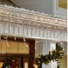 2 Metre Saçak LED -Dış Mekan Uyumlu- 30 Sarkıtlı Perde Ledi Fişli GÜNIŞIĞI Dekoratif LED -İP65-