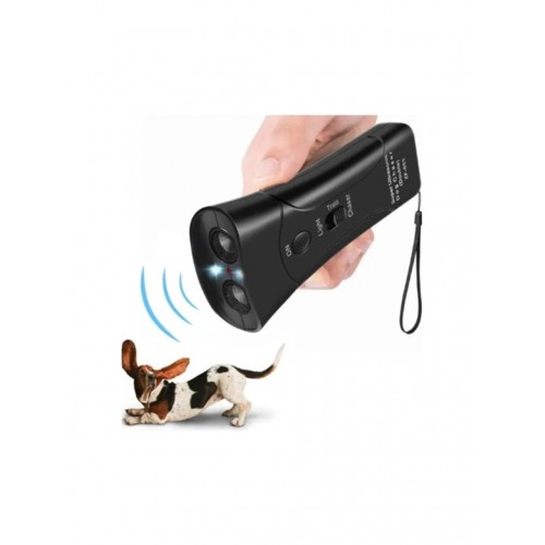 Ultrasonik Köpek Eğitmen Cihazı Elektronik Köpek Caydırıcı ve Uzaklaştırıcı-Işıklı Kontrol Cihazı