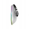 GWH-101 Şarjlı BT+2.4GHZ 12000Dpı Ultra Hafif Şarjlı Kablosuz Oyuncu Mouse Oyuncu Faresi BEYAZ