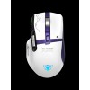 GWH-101 Şarjlı BT+2.4GHZ 12000Dpı Ultra Hafif Şarjlı Kablosuz Oyuncu Mouse Oyuncu Faresi BEYAZ
