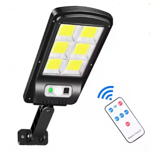 Fotoselli 3 Modlu Cob LED Solar Güneş Enerjili Sokak Lambası Bahçe Aydınlatması 35CM x 11.5cm No:3