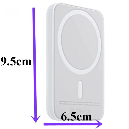 İphone 13-14-15-16-17 Uyumlu Magsafe Battery 5000Mah Powerbank Kablosuz Wireless Batarya Şarj Aleti