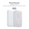 İphone 13-14-15-16-17 Uyumlu Magsafe Battery 5000Mah Powerbank Kablosuz Wireless Batarya Şarj Aleti