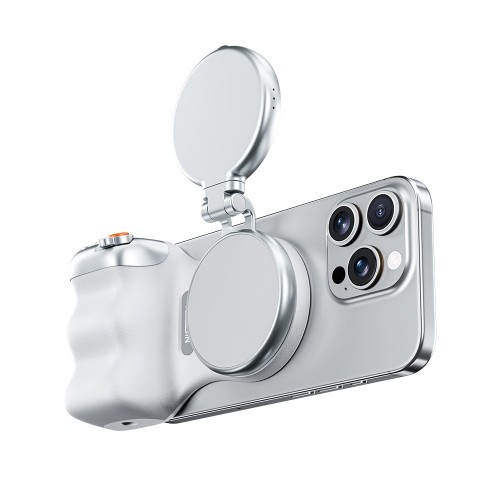 Zoom uzaktan kumandalı Bluetooth destekli Anti-Shake sabitleyici Fotoğraf makinesi çekim modu