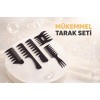 Profesyonel Çok Amaçlı Tarak Seti - Saç & Sakal Şekillendirme Seti