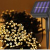 22 Metre 200LED Solar Lamba Güneş Enerjili Günışığı Led Işık Zinciri Bahçe Aydınlatma Parti Süs Ledi