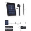 22 Metre 200LED Solar Lamba Güneş Enerjili Günışığı Led Işık Zinciri Bahçe Aydınlatma Parti Süs Ledi