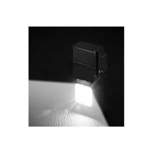 Mini Cob LED Işıklı Type-C Şarjlı Elektronik Gazsız Çakmak, Taşınabilir El Feneri