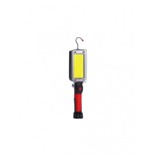 ZJ-8859 Şarjlı LED Fener Mıknatıslı Çalışma Lambası Sabitleme ve Hareketli Kanca Asılabilir Işıldak