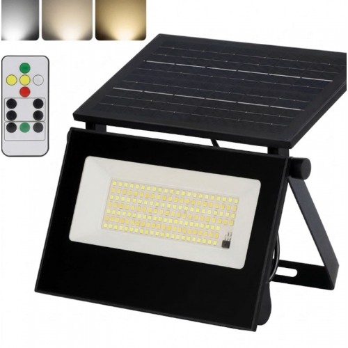 60 Watt Solar Led Projektör - Güneş Enerjili Solar Bahçe Lambası ip67 Solar sokak Lambası