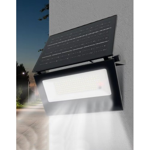 60 Watt Solar Led Projektör - Güneş Enerjili Solar Bahçe Lambası ip67 Solar sokak Lambası