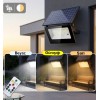 60 Watt Solar Led Projektör - Güneş Enerjili Solar Bahçe Lambası ip67 Solar sokak Lambası