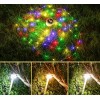 yx-669 Makara Sistem Ip Led - Fener / Güneş Enerjili Şarjlı Işık Kamp Lambası- Taşınabilir 10mt Led Işık Rgb Günışğı Renk