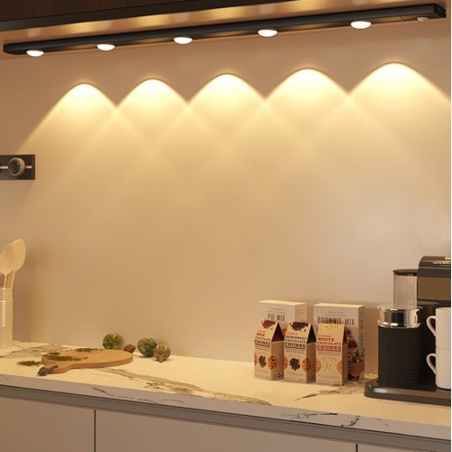 60 CM Dim AYARLI 3 Renk Ayarlı Şarjlı Hareket Sensörlü 60cm Led Işık Tezgah-Koridor-Ev-Kamp-Merdiven