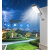 120Watt Güneş Enerjili Solar sokak Lambası - Hareket Sensörlü Uzaktan Kumandalı Bahçe Aydınlatması