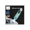 10WATT LED USB Şarjlı 6 Modlu Mini El Feneri Mıknatıslı Su Geçirmez Renkli El Feneri
