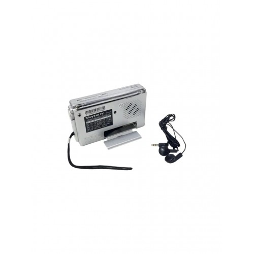 ST-194D Pilli Mini Deprem Radyosu Cep Radyosu - Kulaklık Hediyeli 13X8CM