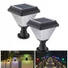 40W Set Üstü Rgb-Günışığı Beyaz Renk Ledli Ayarlanabilir Solar Güneş Enerjili Bahçe Lambası Set üstü