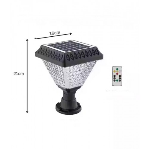 40W Set Üstü Rgb-Günışığı Beyaz Renk Ledli Ayarlanabilir Solar Güneş Enerjili Bahçe Lambası Set üstü