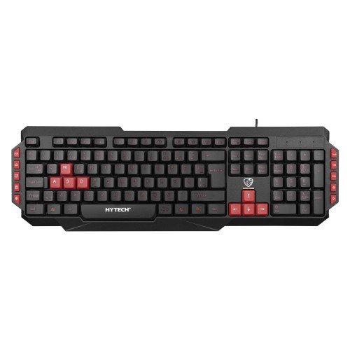 Hytech HYK-46 Siyah USB Renkli Klavye Oyuncu Klavye ( Kırmızı - Siyah )