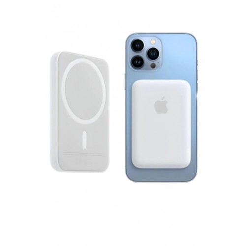 İphone 13-14-15-16-17 Uyumlu Magsafe Battery 5000Mah Powerbank Kablosuz Wireless Batarya Şarj Aleti