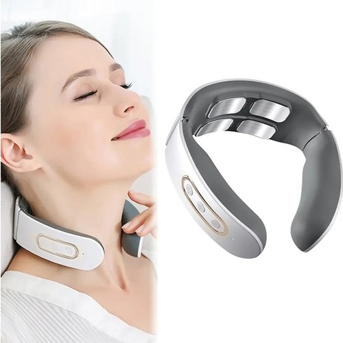 Elektrik Veren Boyun Masajı Omuz Vücut Masajı Titreşimli - Elektrikli ve Isıtmalı Boyun Masaj Aleti