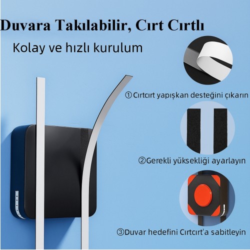 Boks Egzersiz Aleti - Duvar Boks Makinesi Pedi  - Boks Eğitim Süngeri  ( Cırt Cırtlı + Yapışkanlı )