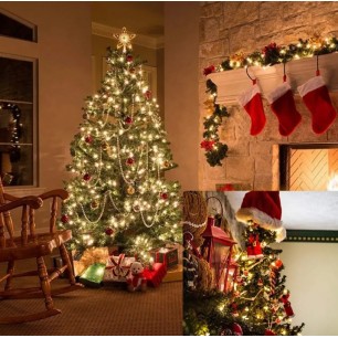  100 Metre Led Işık 480 Led Süper Parlak 100 Metre günışığı Led 8 Animasyonlu Cafe Restorant Parti Yılbaşı Özel Gün GÜNIŞIĞI