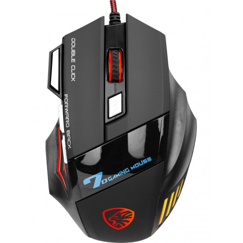 Gamy Siyah Gaming Oyuncu Mouse Rgb Led Işık Hy-x7 Modern Tasarım 