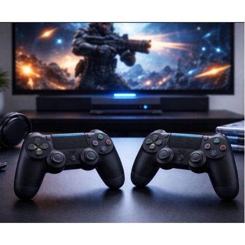  Doubleshock Ps 4 Kablosuz Joystick Tablet Telefon Pc Uyumlu Titreşimli Oyun Kolu 1 Adet
