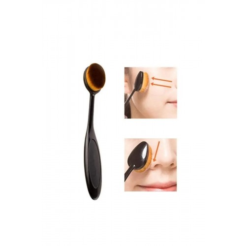 Oval Makyaj Fırçası Kaşık Fırça