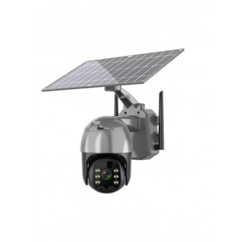 Güneş Enerjili Güvenlik Kamerası Solar Güneş Enerjili Ip Kamera Sim Kartı Tak / Kullan Imei Kayıtlı - Renkli 4g Kamera